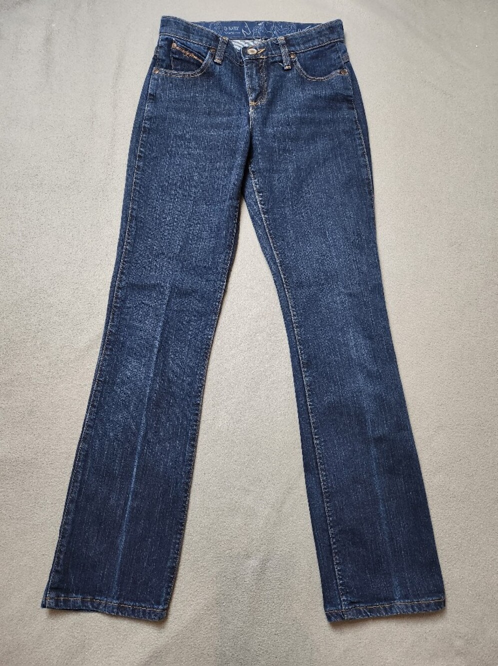 Wrangler Q-Baby Mid Rise Boot Cut Riding Jeans